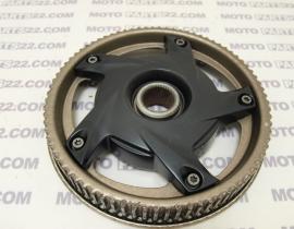 BMW F 800 S K71 04 08 BELT WHEEL REAR COMPLETE WITH HOUSING & DRIVING DOG   27 72 7 678 299 / 33 11 7 678 296 / 33 11 7 683 786 / 27727678299 / 33117678296 / 33117683786   