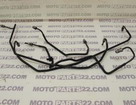BMW F 800 S 06  K71 SET OF 3 ABS MODULE HOSES  BRAKE PIPE CONTROL CIRCUIT FRONT & REAR  34 11 8 530 500 / 34 11 8 530 502 / 34118530500 / 34118530502   