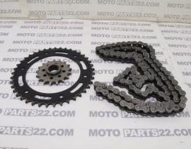 BMW F 650 GS  K72  11/06  06/12  FRONT & REAR SPROCKET WITH CHAIN   