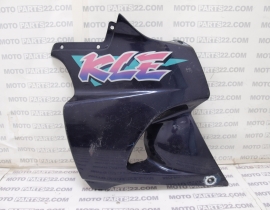 KAWASAKI KLE 400, KLE 500 LEFT SIDE FAIRING 55028-1274  ( REPAIRED )
